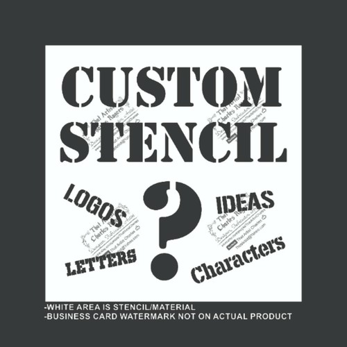 Custom stencil your logo - logo,